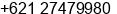 Fax number of Mr. Fabian at Jakarta