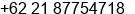 Fax number of Mrs. tina at Jakarta