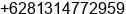 Mobile number of Mr. Karsono at Jakarta