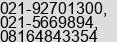 Phone number of Mr. Hendry, jane at Jakarta