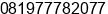 Phone number of Mr. Istametro at Jakarta