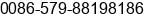 Phone number of Ms. Ian Lee at Jinhua